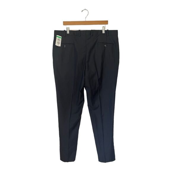 NWT Peter Millar | Black Business Dress Pants Slacks 46R - Picture 2 of 6
